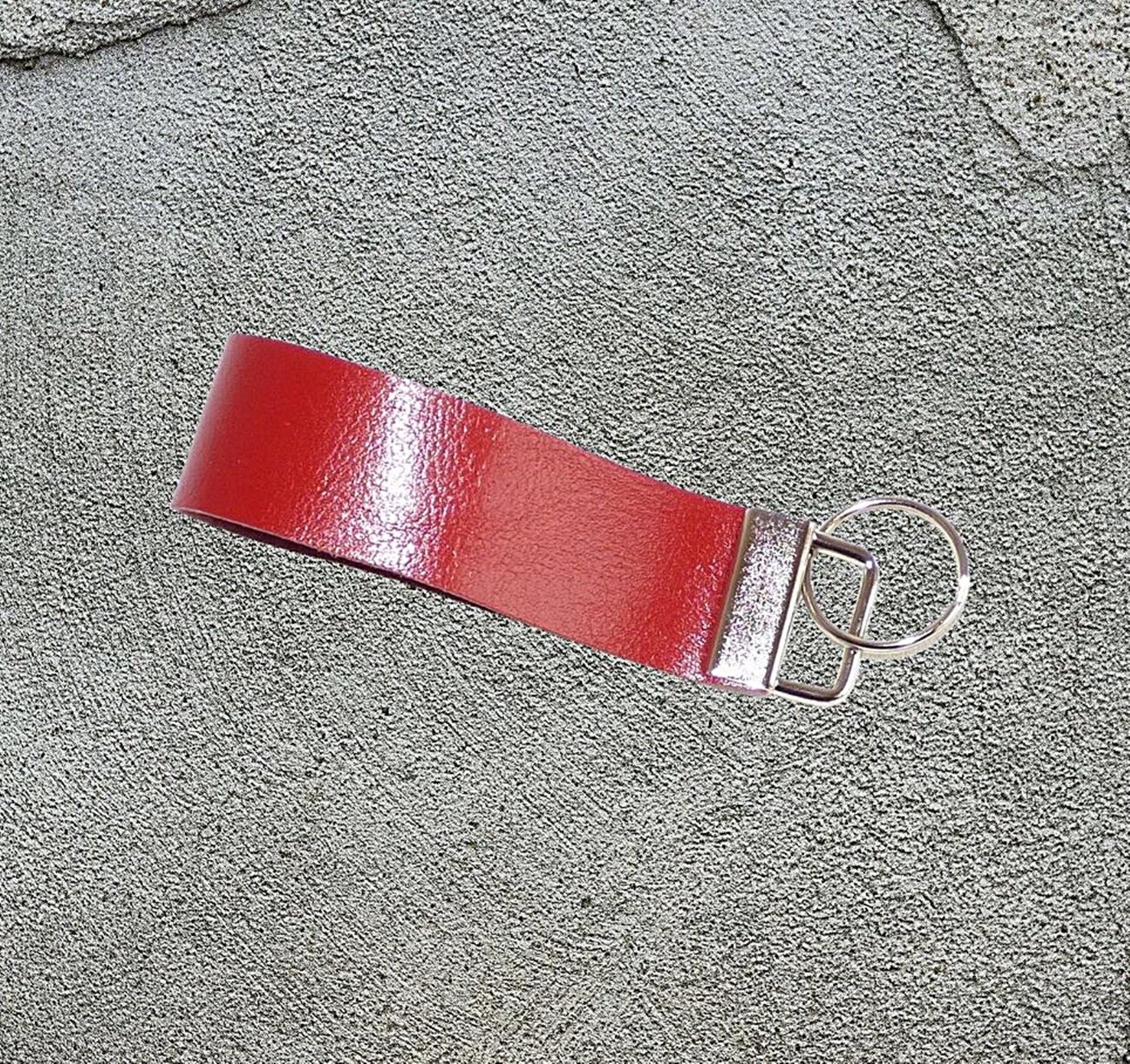 Schlüsselanhänger, Schlüsselband, rot