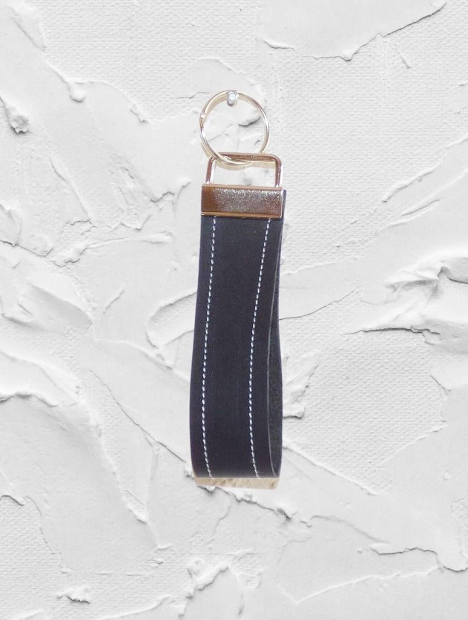 Schlüsselanhänger, Schlüsselband, schwarz