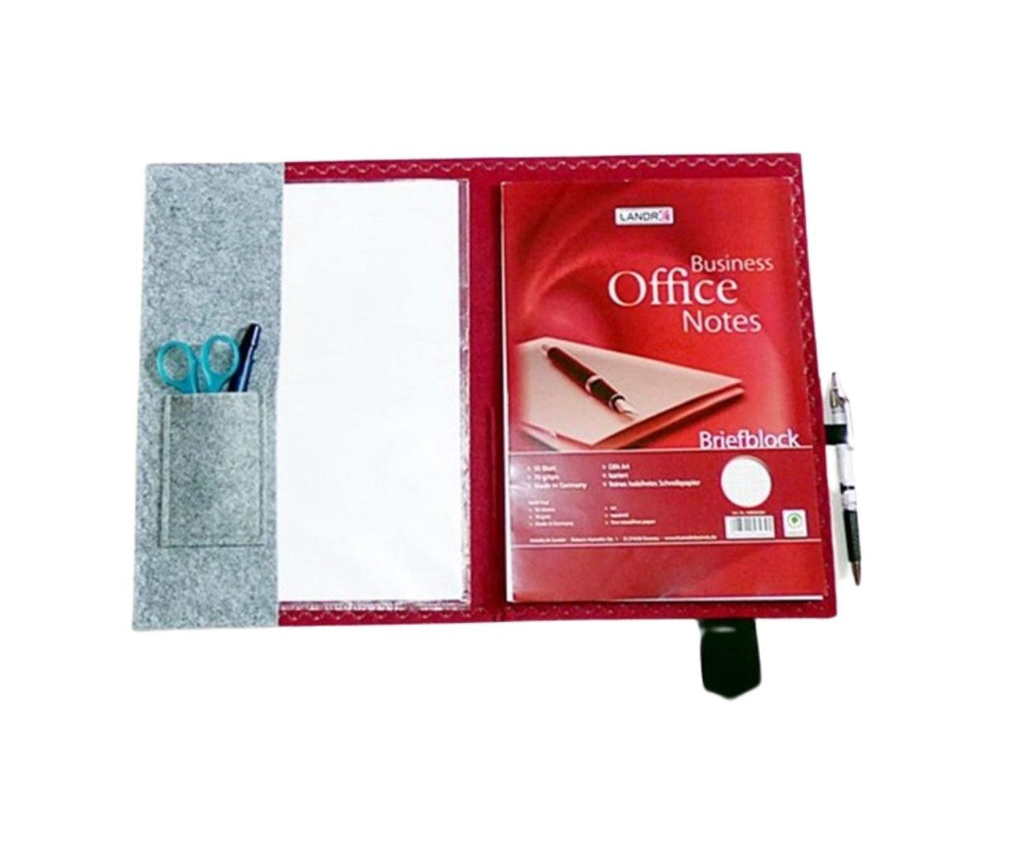 Schreibmappe, Aktenmappe, Filz