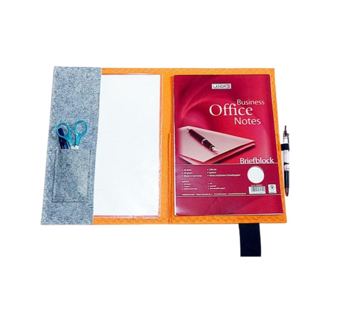 Schreibmappe, Aktenmappe, Filz