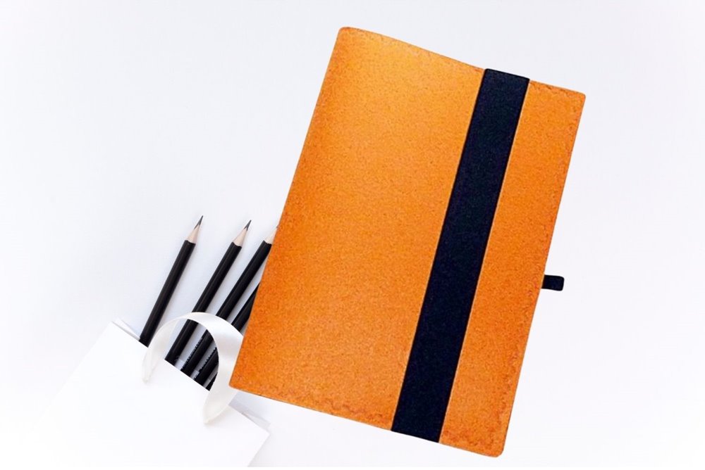 Schreibmappe, Aktenmappe, Filz