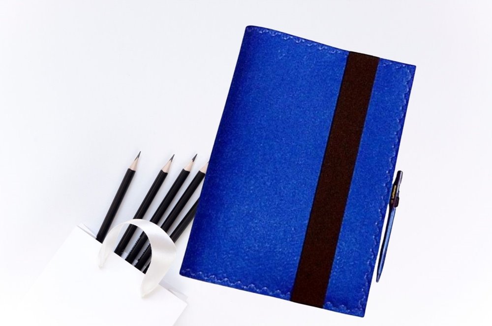 Schreibmappe, Aktenmappe, Filz