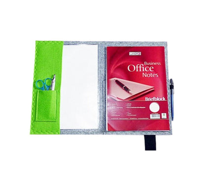 Schreibmappe, Aktenmappe, Filz