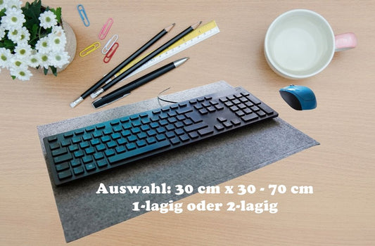 Schreibtischunterlage, Schreibtischauflage nach Maß