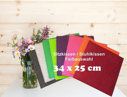 Sitzkissen, Bankauflage Filz
