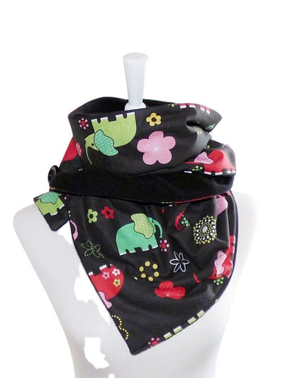 Dreieckschal, Wickelschal, Baumwolle